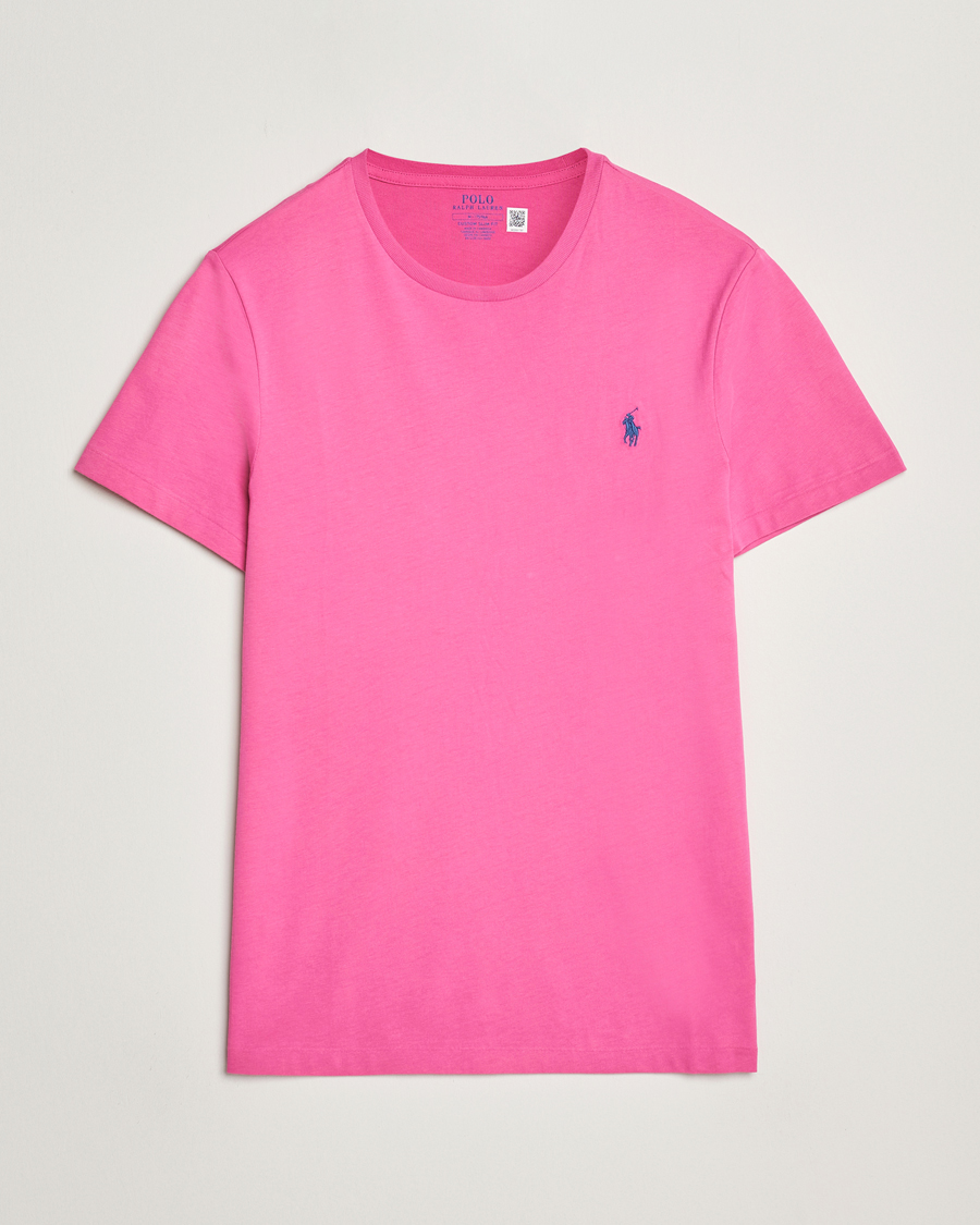 Herre | T-Shirts | Polo Ralph Lauren | Crew Neck T-Shirt Pink