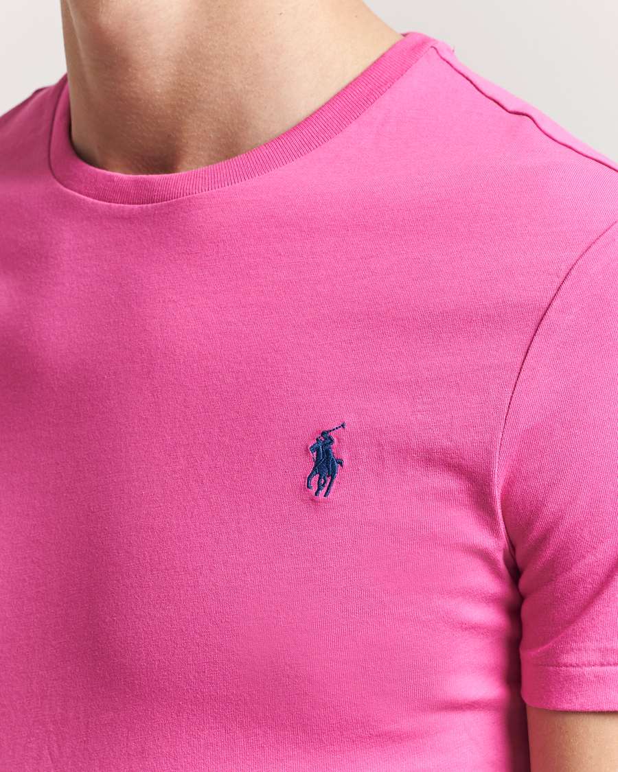 Herre | T-Shirts | Polo Ralph Lauren | Crew Neck T-Shirt Pink