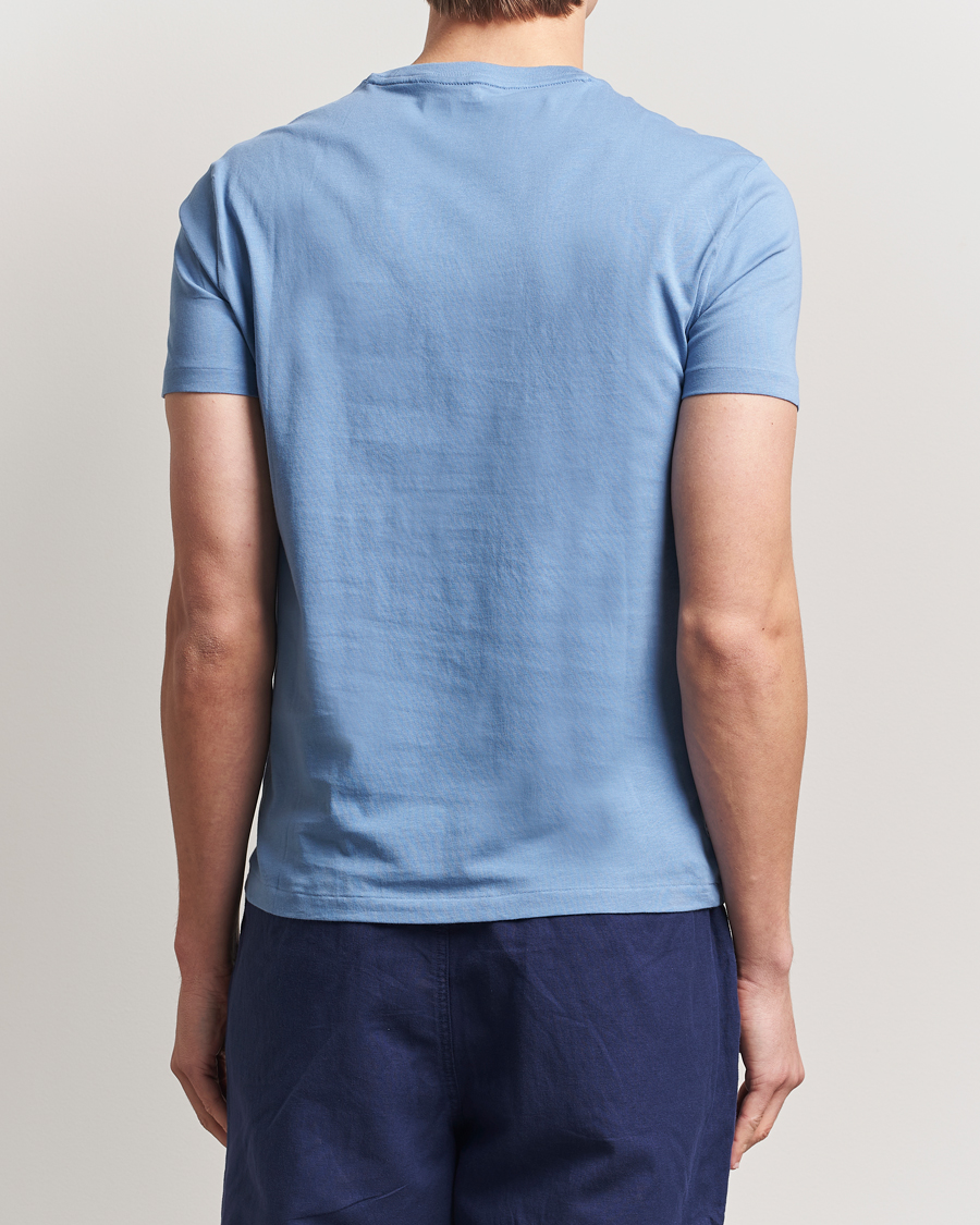 Herre | T-Shirts | Polo Ralph Lauren | Crew Neck T-Shirt Campus Blue