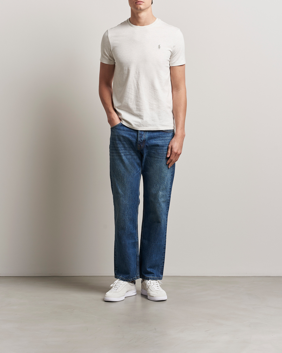 Herre | T-Shirts | Polo Ralph Lauren | Crew Neck T-Shirt Soho Heather