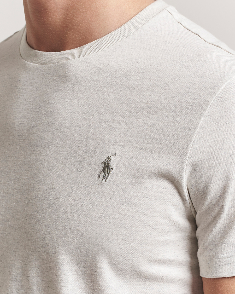 Herre | T-Shirts | Polo Ralph Lauren | Crew Neck T-Shirt Soho Heather