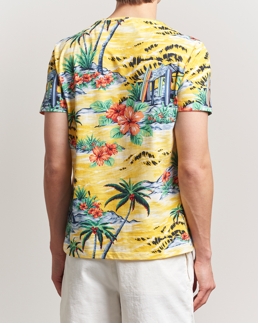 Herre | T-Shirts | Polo Ralph Lauren | Custom Slim Fit Striped T-Shirt Surf Shack