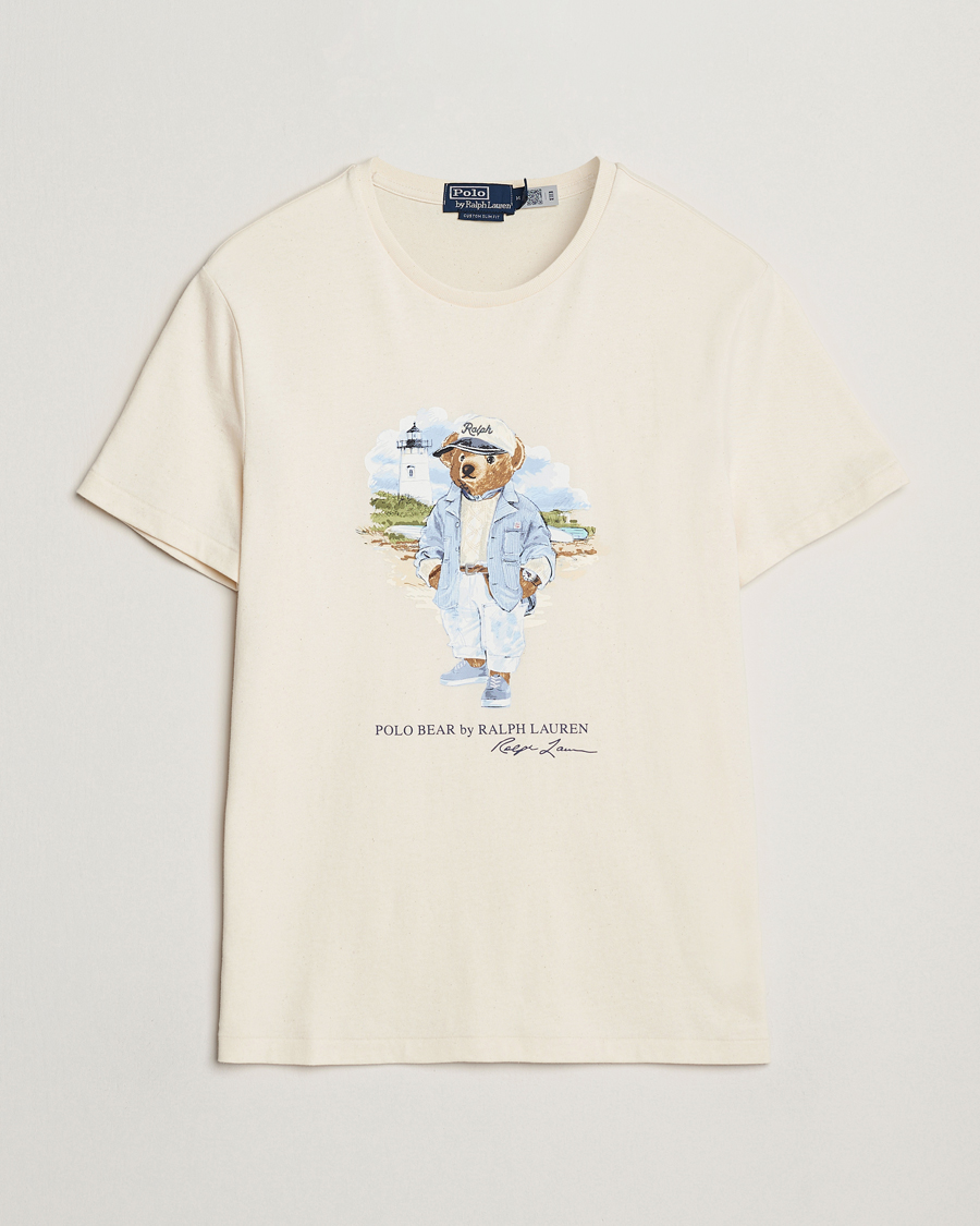Herre | T-Shirts | Polo Ralph Lauren | Printed Bear T-Shirt Nevis