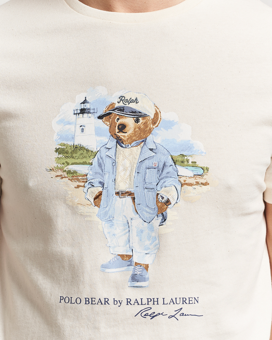 Herre | T-Shirts | Polo Ralph Lauren | Printed Bear T-Shirt Nevis