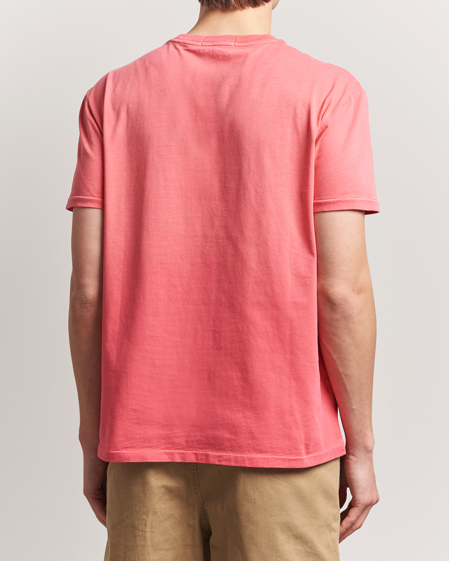 Herre | T-Shirts | Polo Ralph Lauren | Printed Ralph T-Shirt Pale Red