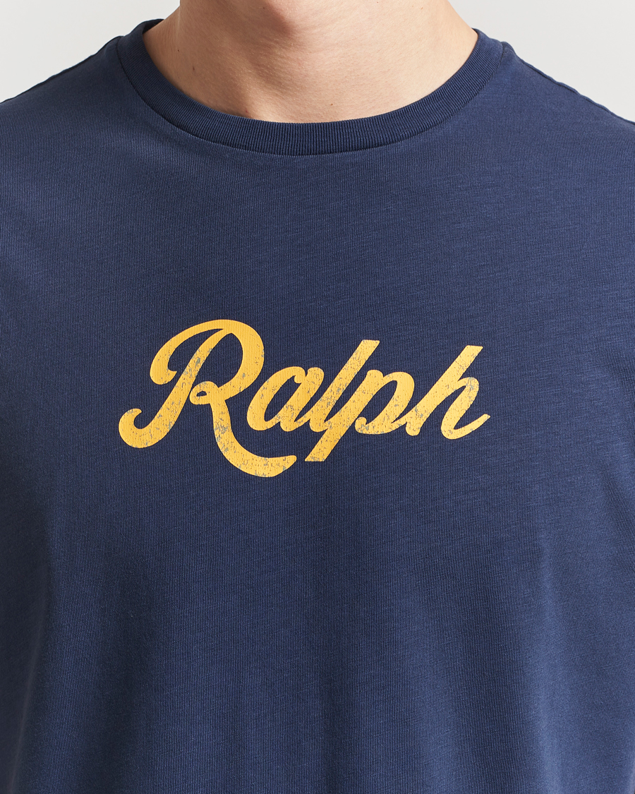 Herre | T-Shirts | Polo Ralph Lauren | Printed Ralph T-Shirt Navy