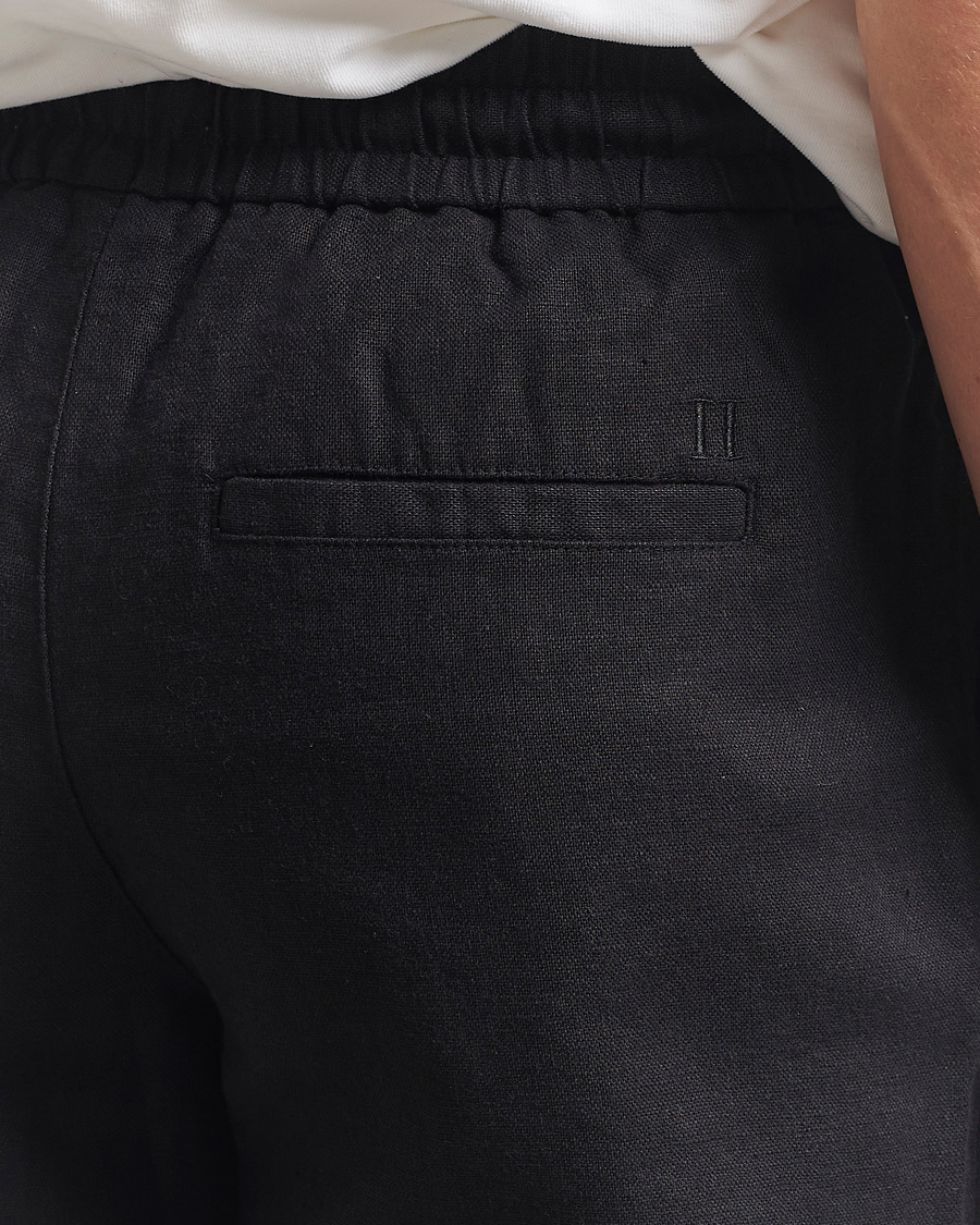 Herre | Bukser | LES DEUX | Patrick Linen Pants Black