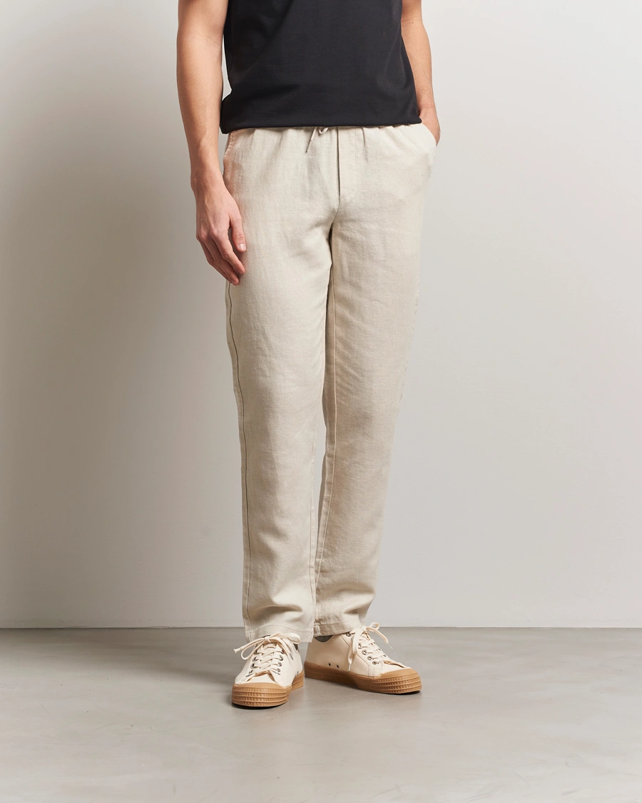 Herre | Bukser | LES DEUX | Patrick Linen Pants Light Sand