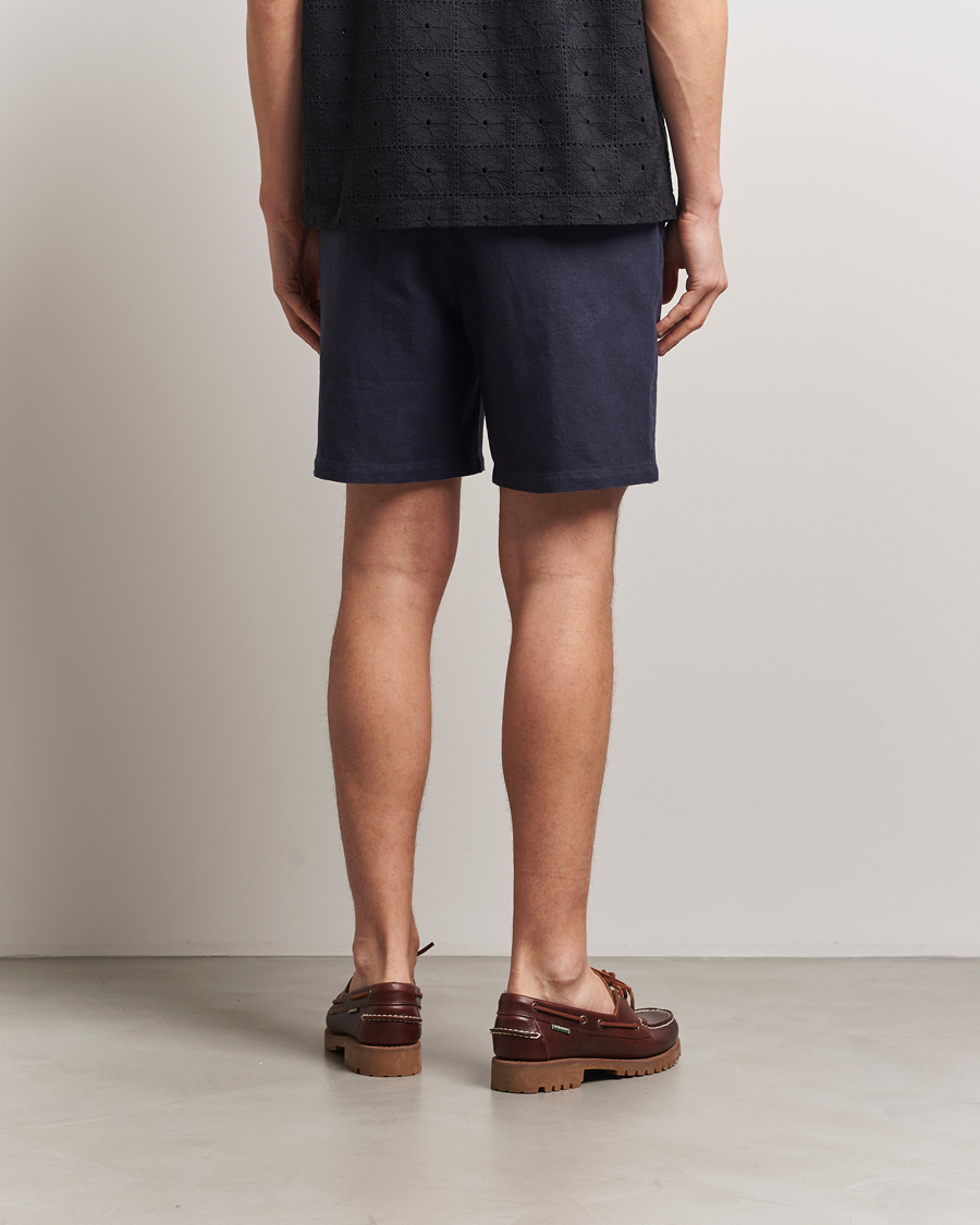 Herre | Shorts | LES DEUX | Otto Linen Shorts Navy