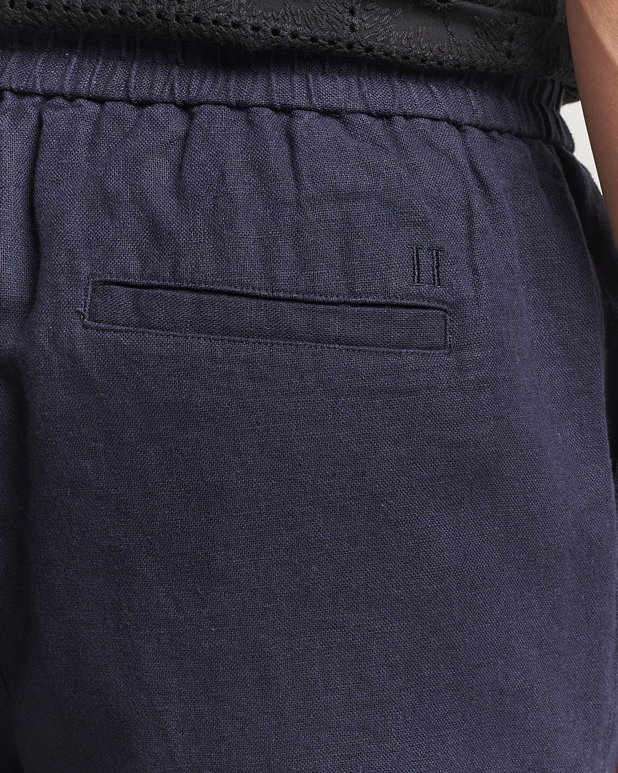 Herre | Shorts | LES DEUX | Otto Linen Shorts Navy