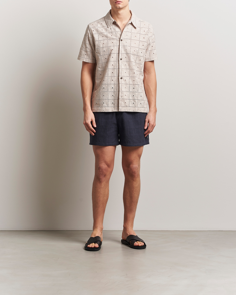 Herre | Shorts | LES DEUX | Charlie Knitted Shorts Navy