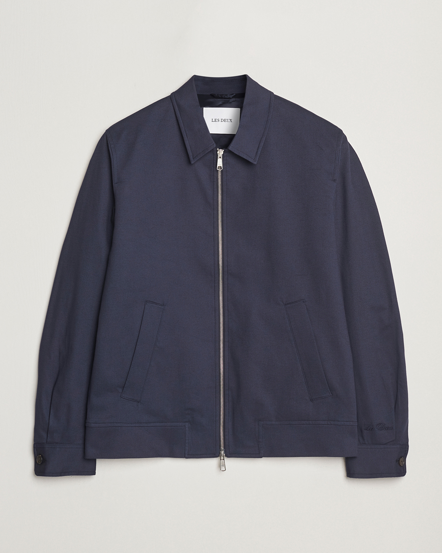 Herre | Jakker | LES DEUX | Como Cotton Coach Jacket Navy