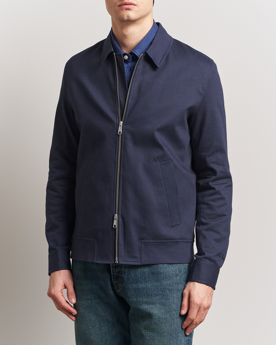 Herre | Jakker | LES DEUX | Como Cotton Coach Jacket Navy
