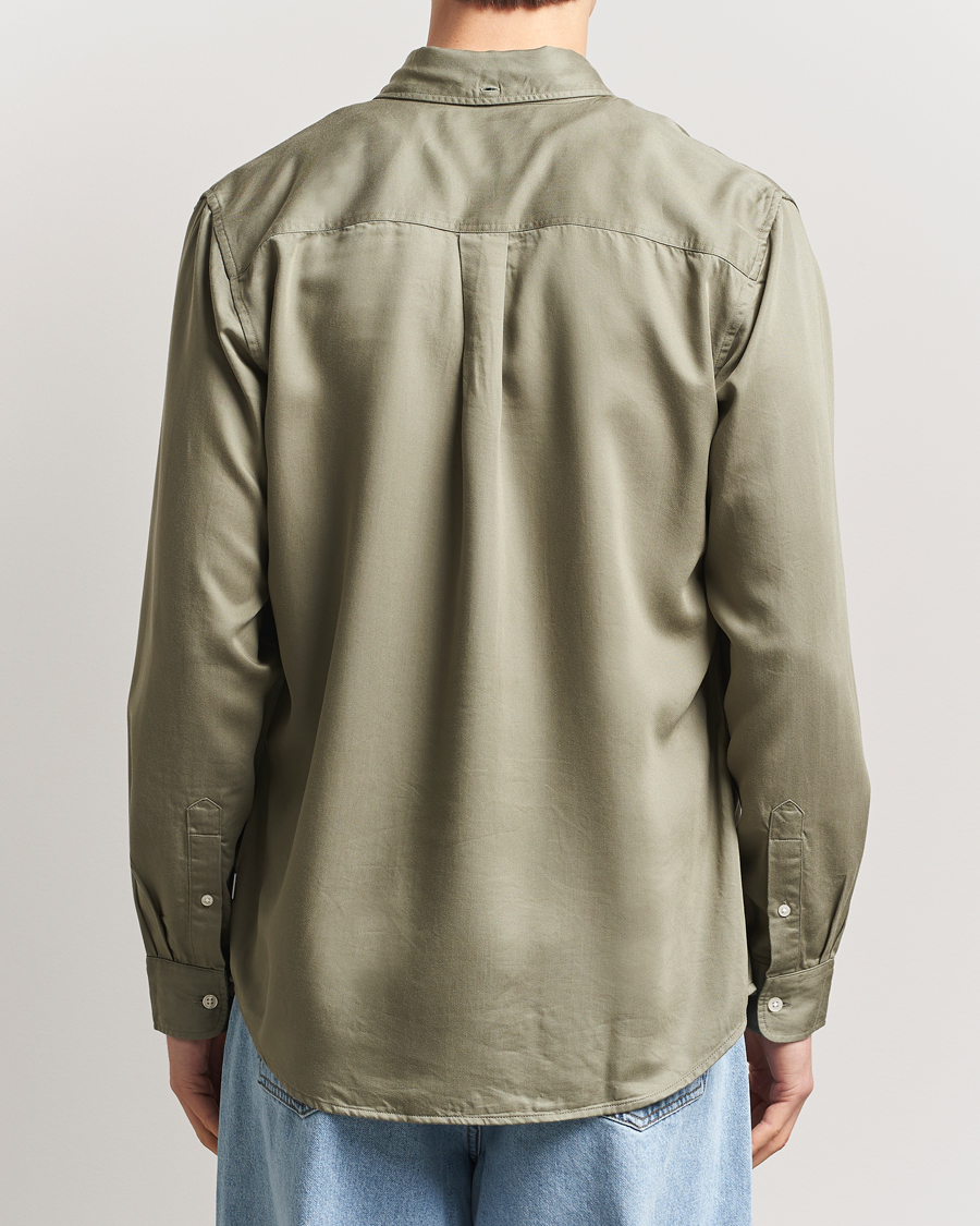 Herre | Skjorter | LES DEUX | Kent Tencel Shirt Lichen Green