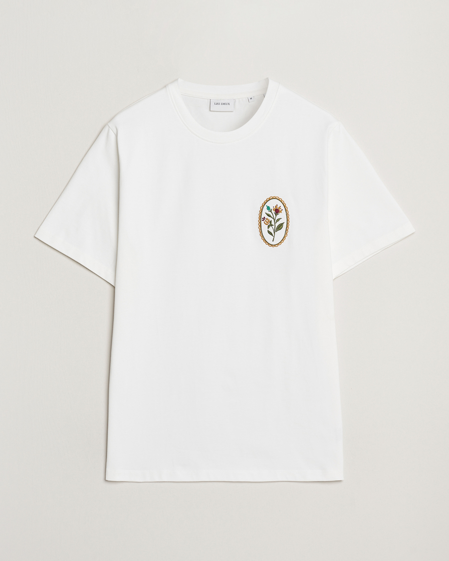 Herre | T-Shirts | LES DEUX | Geoffroy T-shirt White