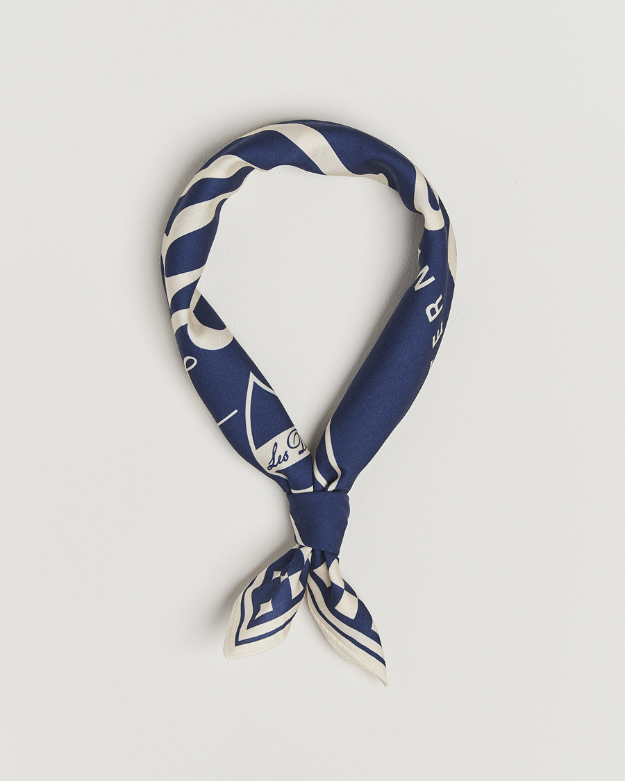 Herre | Les Deux Goods Tencel Neckercheif Blue | LES DEUX | Goods Tencel Neckercheif Blue