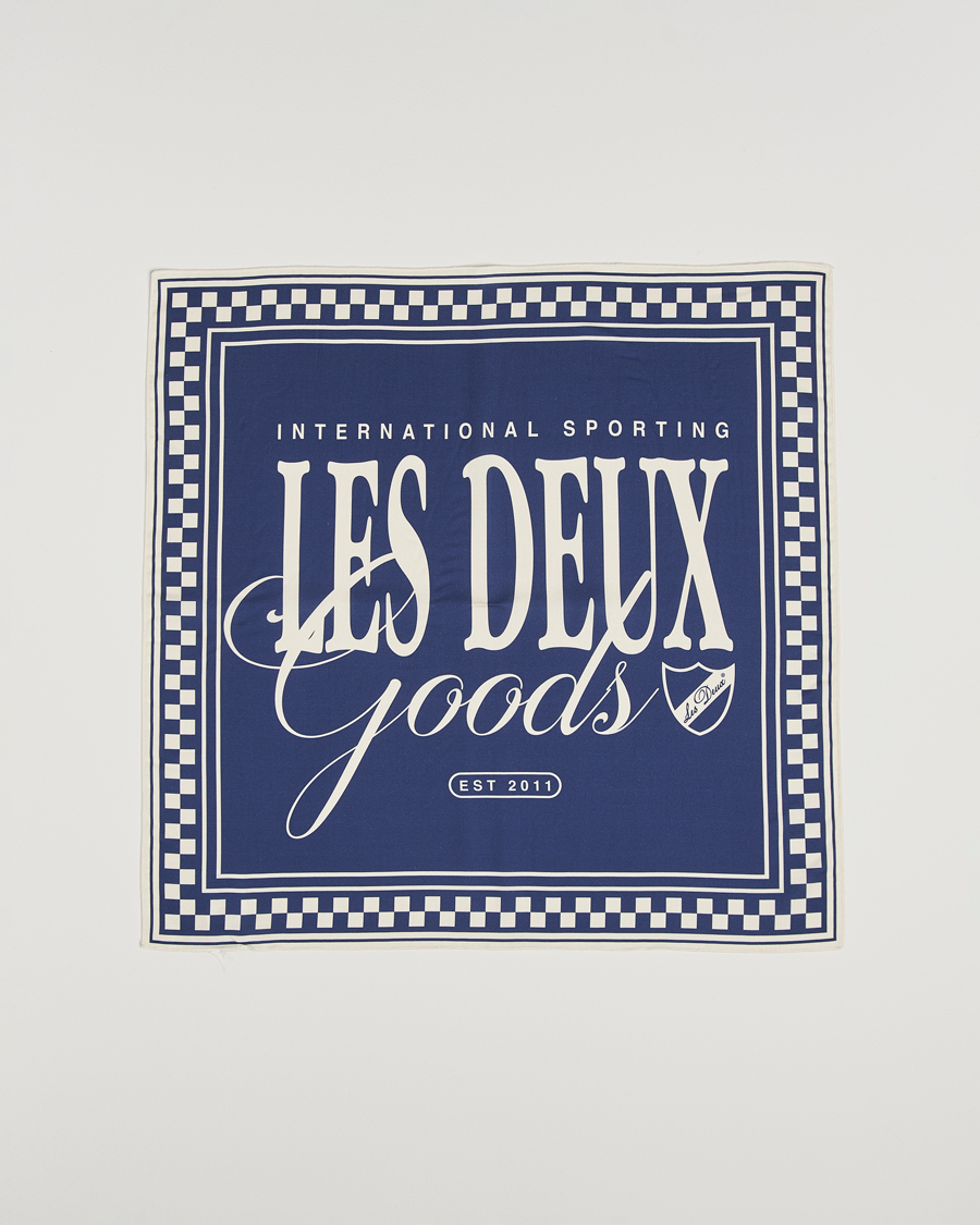 Herre | Les Deux Goods Tencel Neckercheif Blue | LES DEUX | Goods Tencel Neckercheif Blue