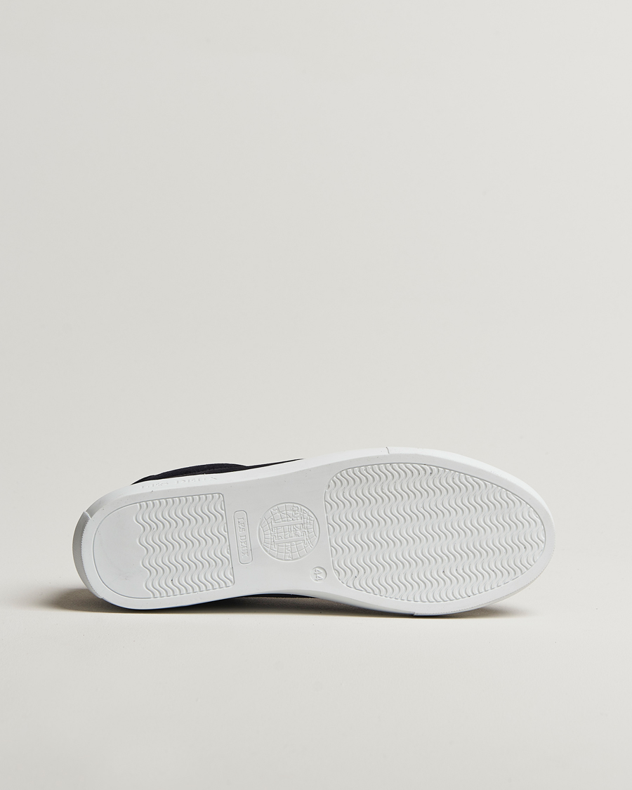 Herre | Sneakers | LES DEUX | Theodor Suede Sneakers Navy