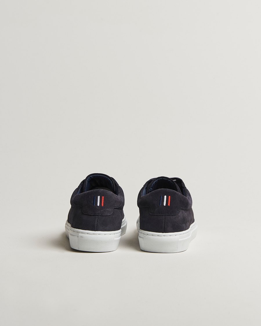 Herre | Sneakers | LES DEUX | Theodor Suede Sneakers Navy