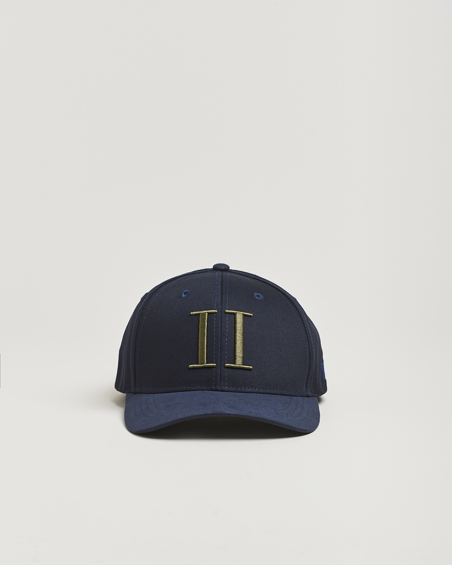 Herre | Hatter og capser | LES DEUX | Baseball Cap Suede II Dark Navy