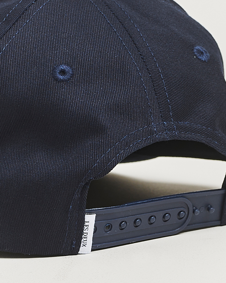Herre | Hatter og capser | LES DEUX | Baseball Cap Suede II Dark Navy