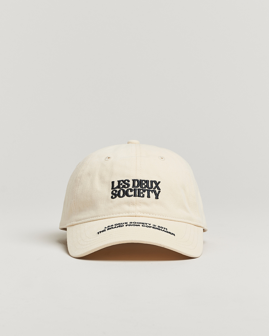 Herre | Hatter og capser | LES DEUX | Society Dad Cap Ivory