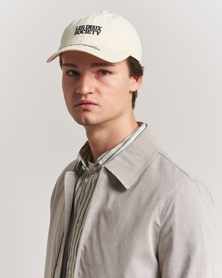 Herre | Hatter og capser | LES DEUX | Society Dad Cap Ivory