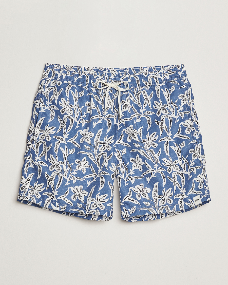 Herre | Badeshorts | Altea | Printed Swim Shorts Blue