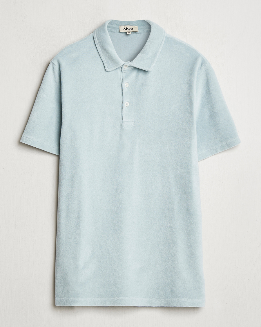 Herre | Pikéer | Altea | Terry Cotton Polo Teal