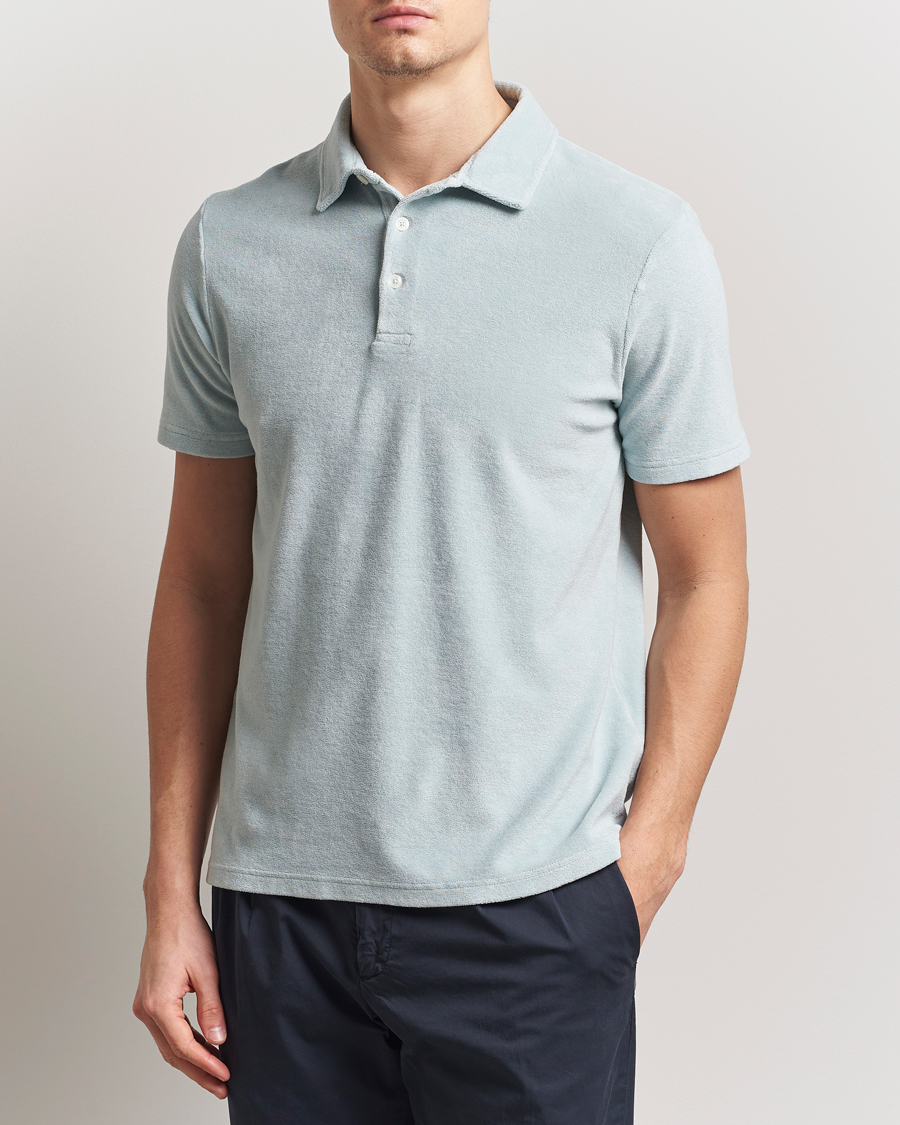 Herre | Pikéer | Altea | Terry Cotton Polo Teal