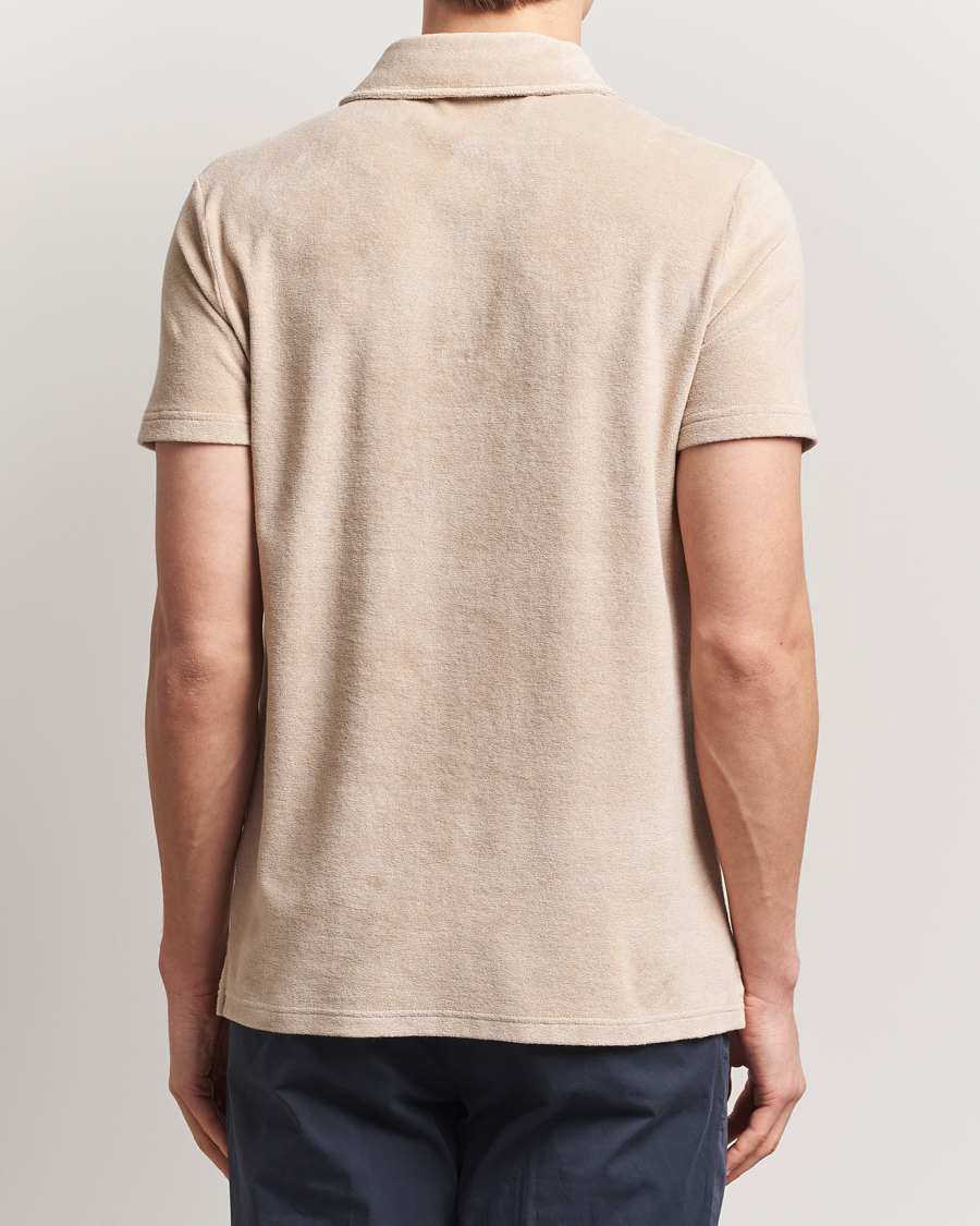 Herre | Pikéer | Altea | Terry Cotton Polo Beige