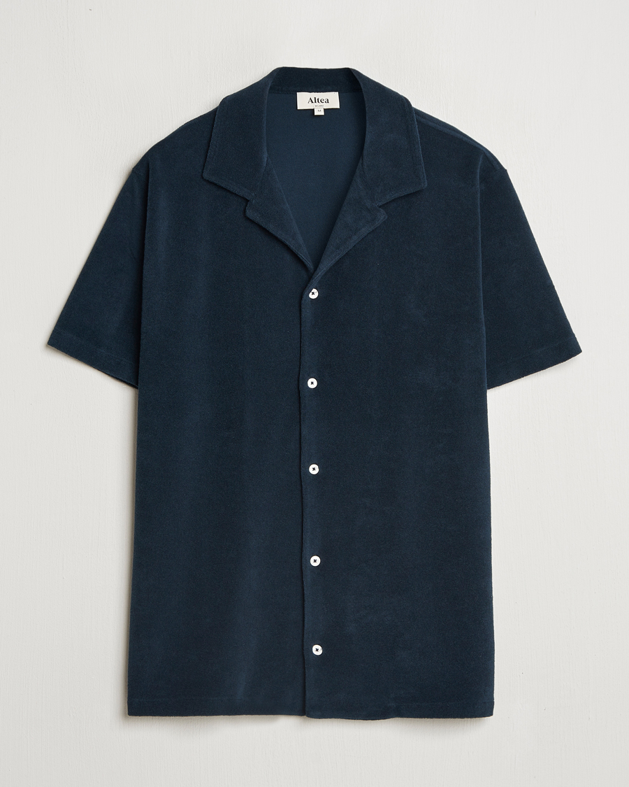 Herre | Skjorter | Altea | Terry Bowling Shirt Navy
