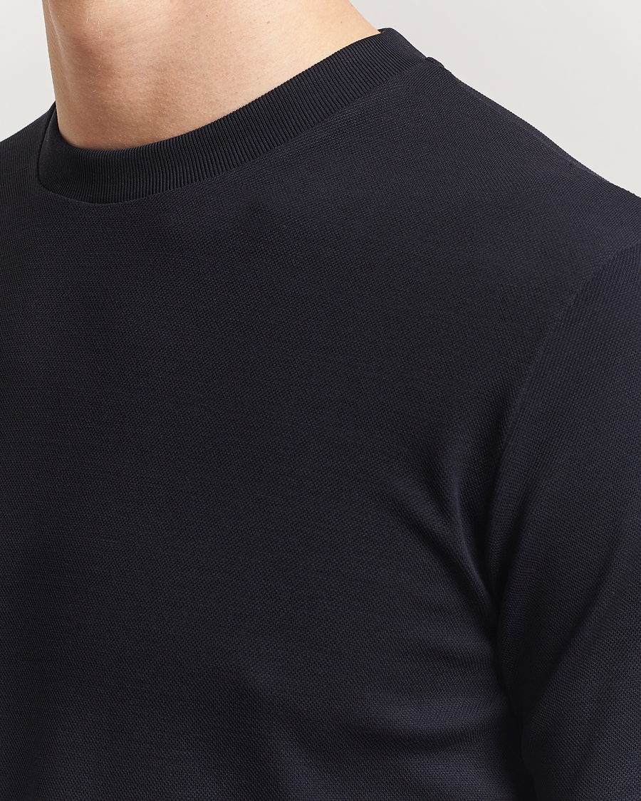 Herre | T-Shirts | Altea | Jersey Piquet T-Shirt Navy