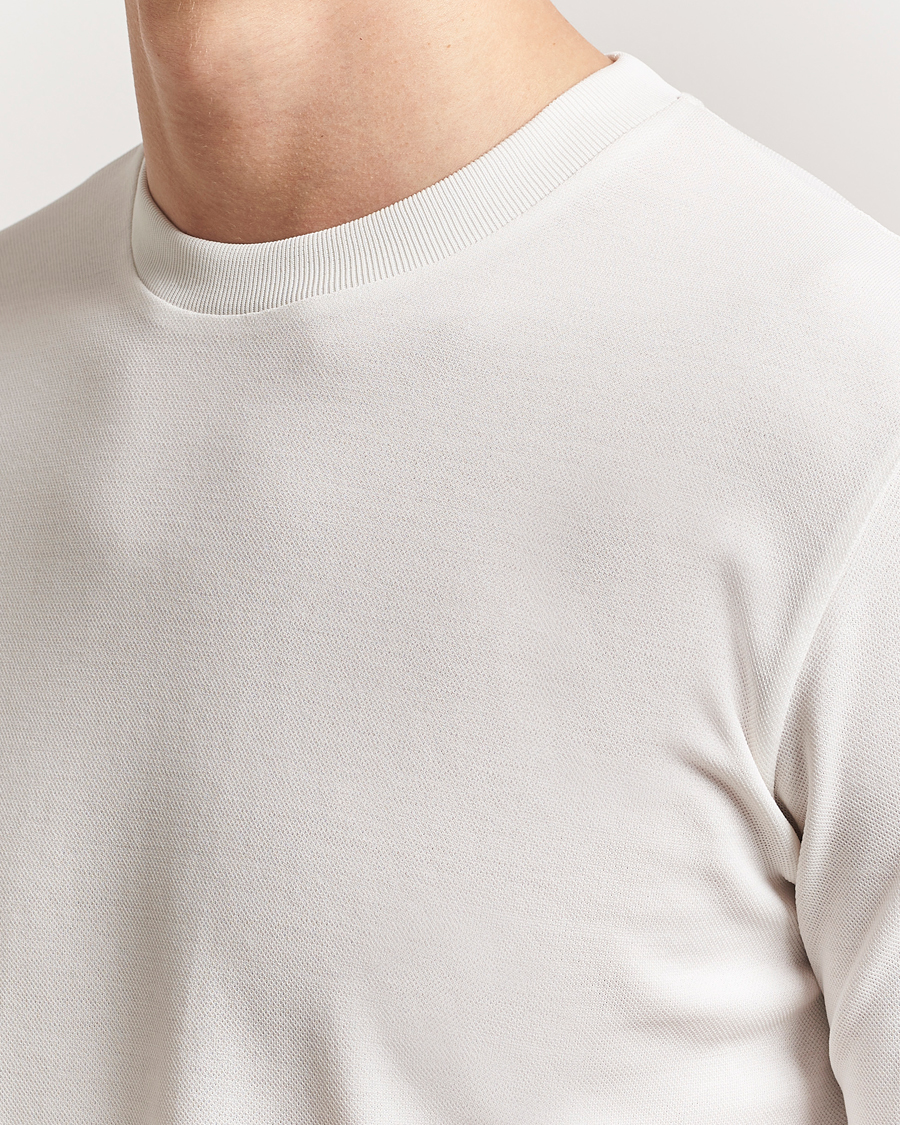 Herre | T-Shirts | Altea | Jersey Piquet T-Shirt Off White