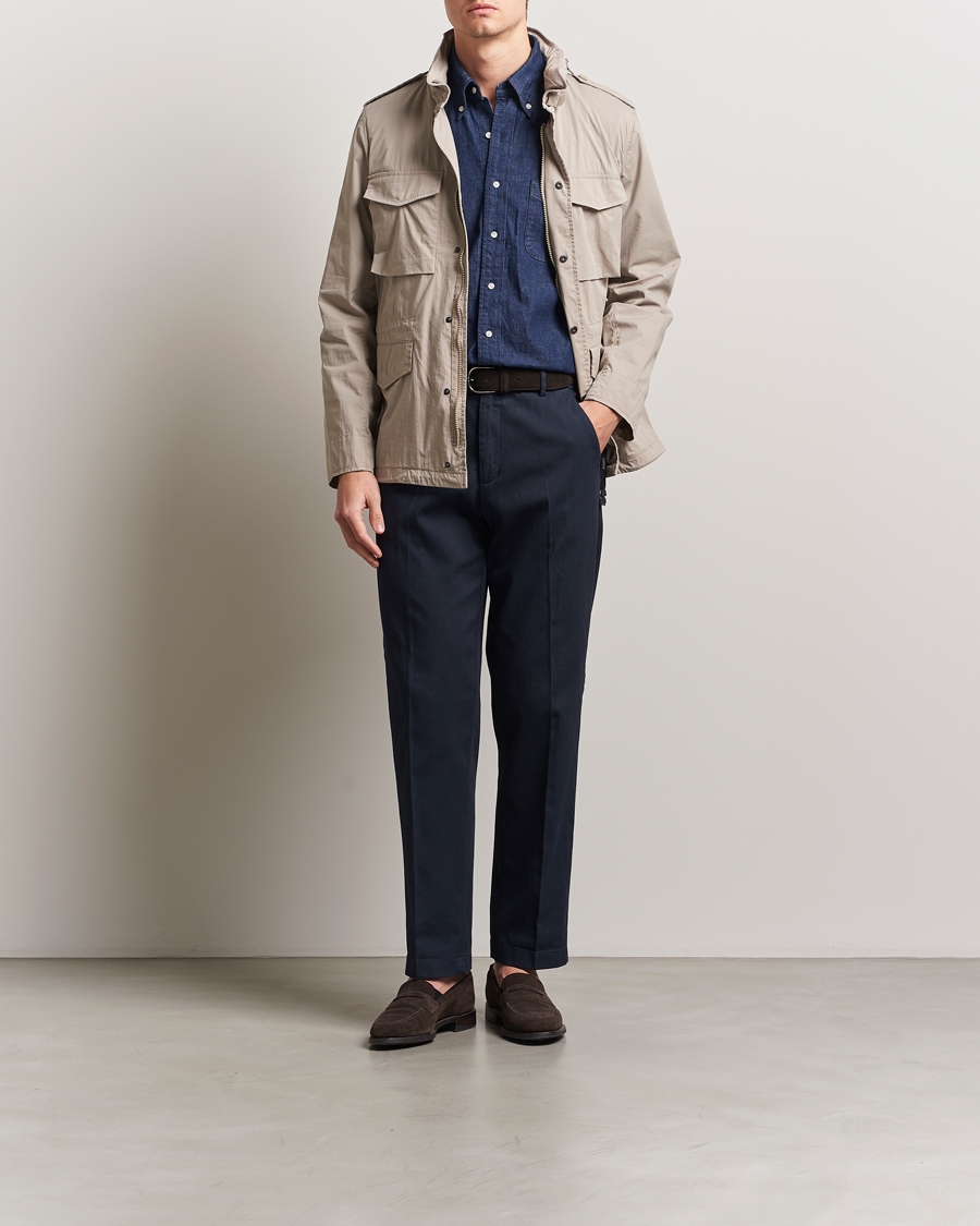 Herre | Jakker | Aspesi | Lightweight Cotton Field Jacket Beige