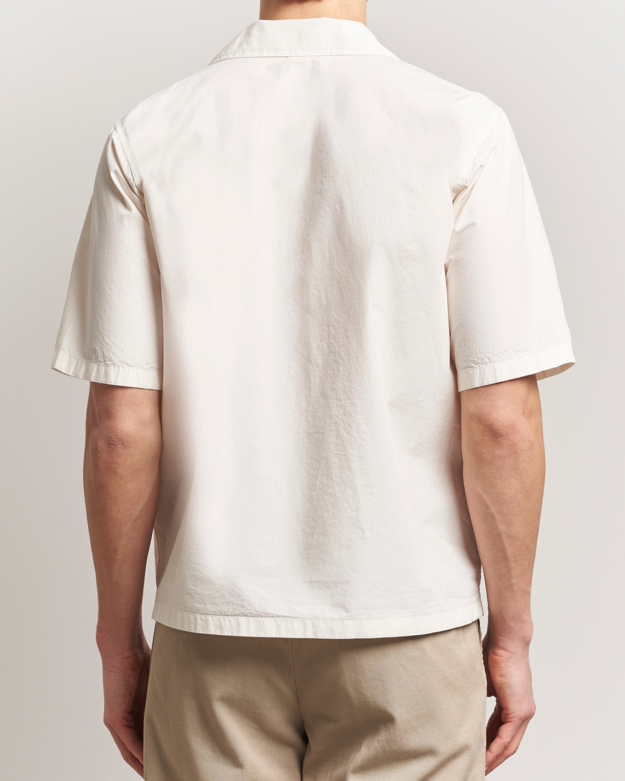 Herre | Skjorter | Aspesi | Short Sleeve Utility Shirt Light Beige