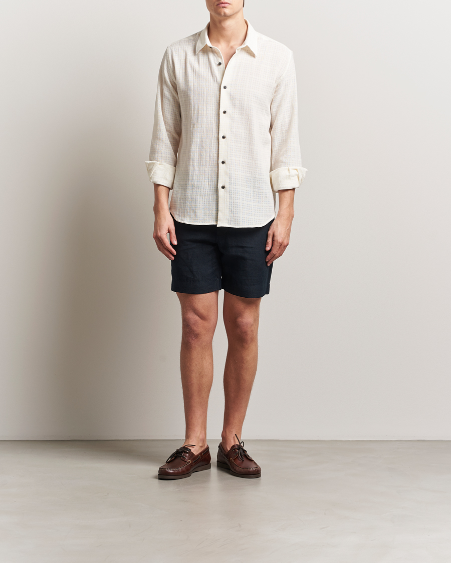 Herre | Skjorter | Peregrine | Cotton Resort Shirt White