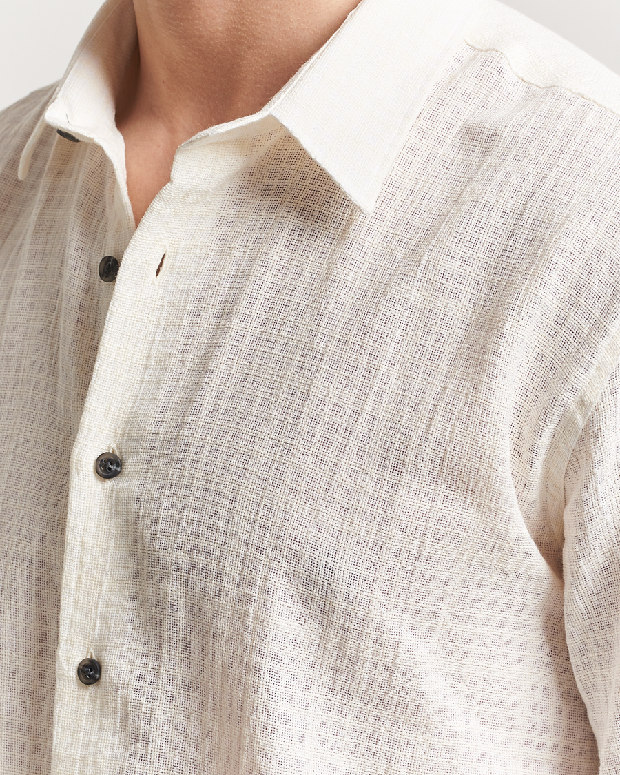 Herre | Skjorter | Peregrine | Cotton Resort Shirt White