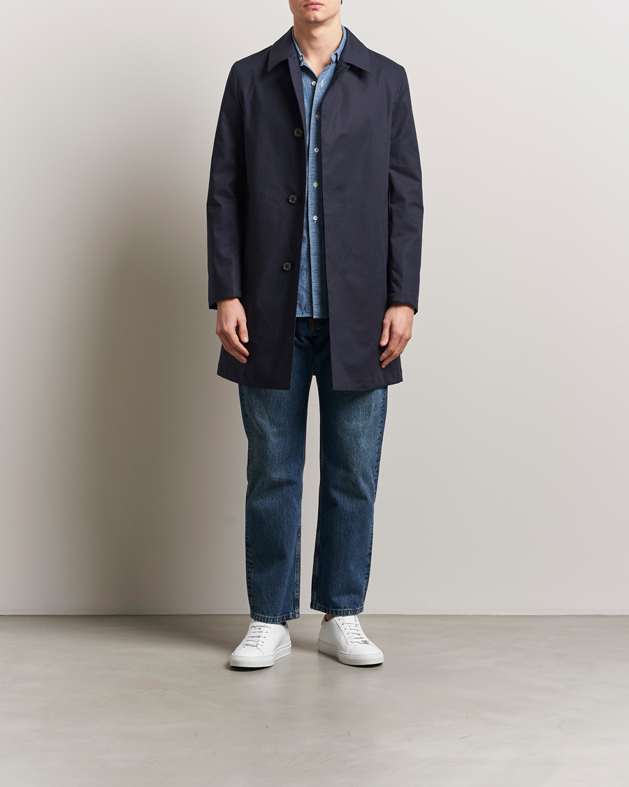 Herre | Jakker | Mackintosh | Donoon Car Coat Navy