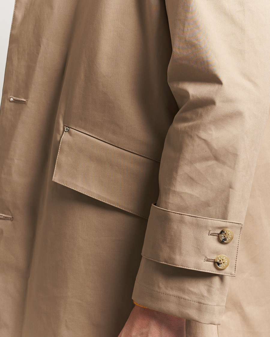 Herre | Jakker | Mackintosh | Humbie GTS Hooded Car Coat Fawn