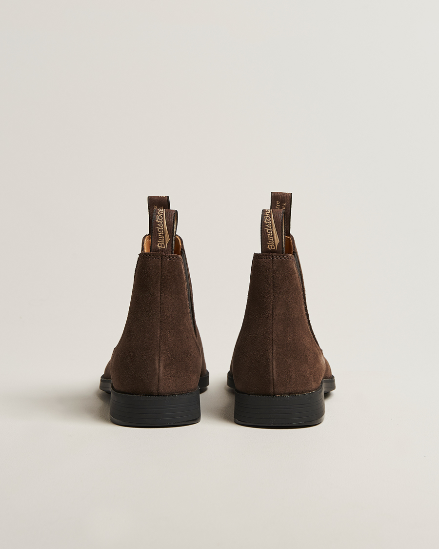 Herre | Støvler | Blundstone | 2391 Dress Ankle Suede Chelsea Boot Brown