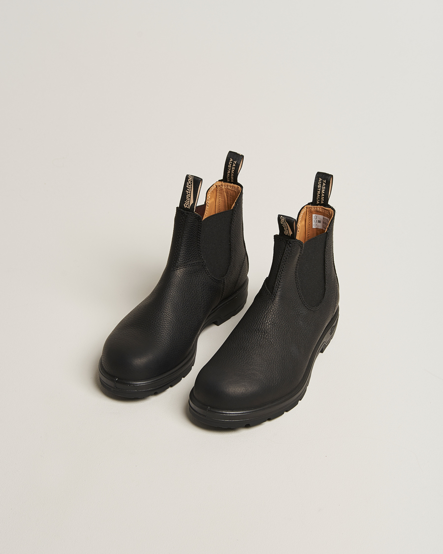 Herre | Støvler | Blundstone | 1447 Classic Leather Chelsea Boot Black Pebble