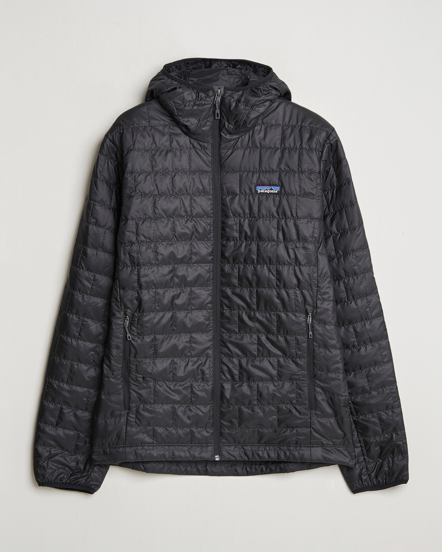 Herre | Jakker | Patagonia | Nano Puff Hood Black