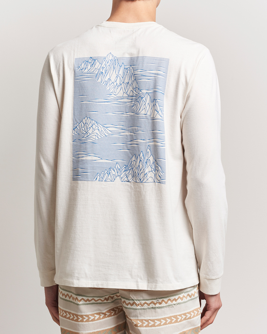 Herre | T-Shirts | Patagonia | Strataspire Responsibili LS T-Shirt Birch White
