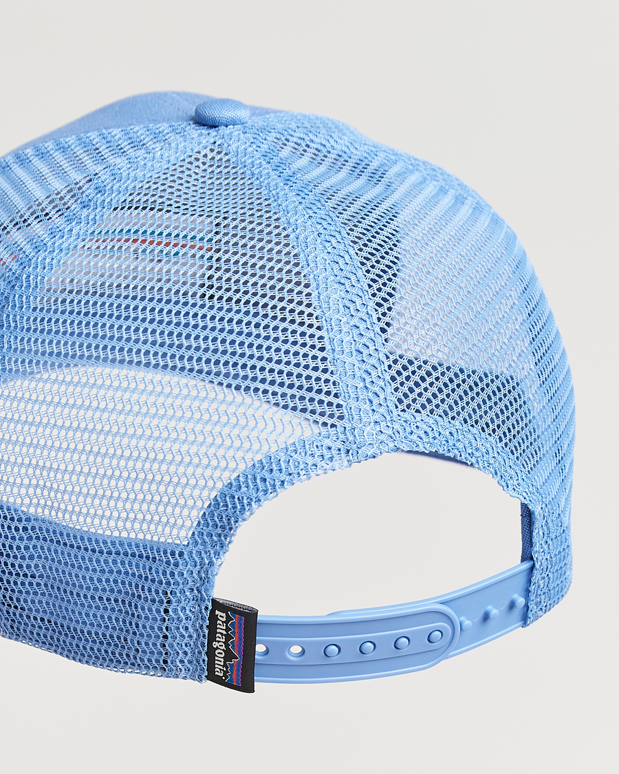 Herre | Patagonia P-6 Logo Trucker Hat Abudant Blue | Patagonia | P-6 Logo Trucker Hat Abudant Blue