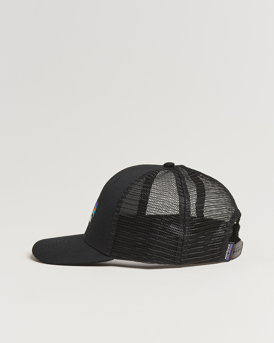 Herre | Hatter og capser | Patagonia | P-6 Logo Trucker Hat Black