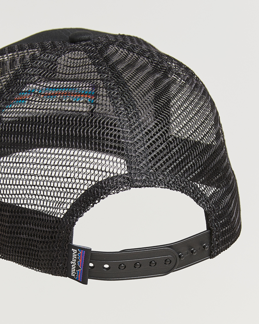 Herre | Hatter og capser | Patagonia | P-6 Logo Trucker Hat Black