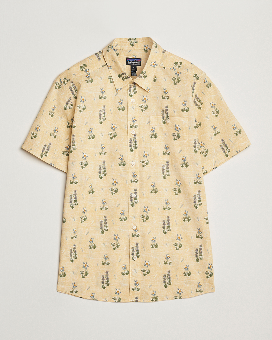 Herre | Skjorter | Patagonia | Go To Short Sleeve Shirt Beeswax Tan
