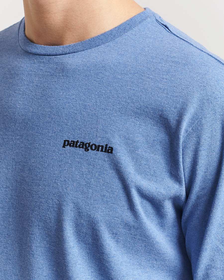 Herre | T-Shirts | Patagonia | P-6 Logo T-Shirt Abudant Blue
