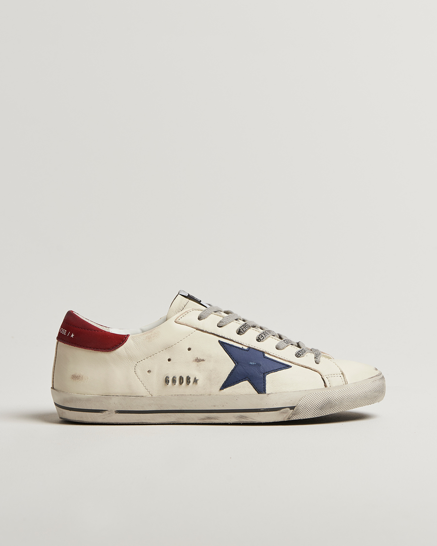 Herre | Sneakers | Golden Goose | Super-Star Sneakers White/Blue
